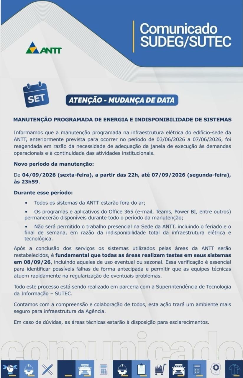 antt aviso